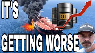 OIL TANKER HIT BY MISSILE = HIGHER OIL PRICES?