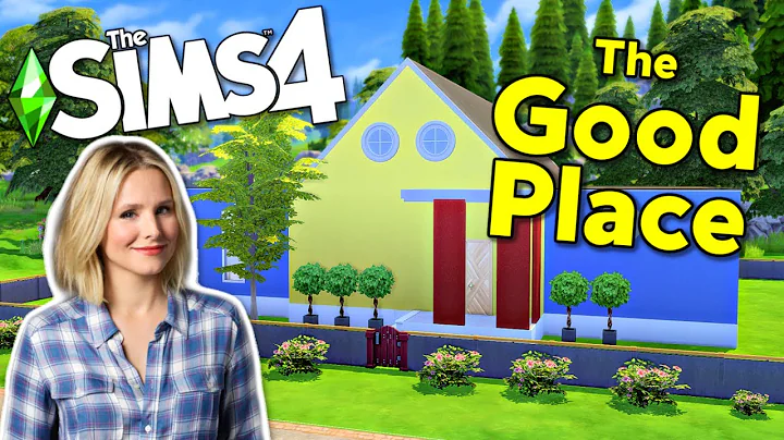 Sims 4 The Good Place | Eleanor's House | Speed Bu...
