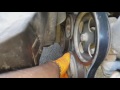 How to change a Toyota Supra drive belt / Как поменять приводный ремень  Toyota Supra