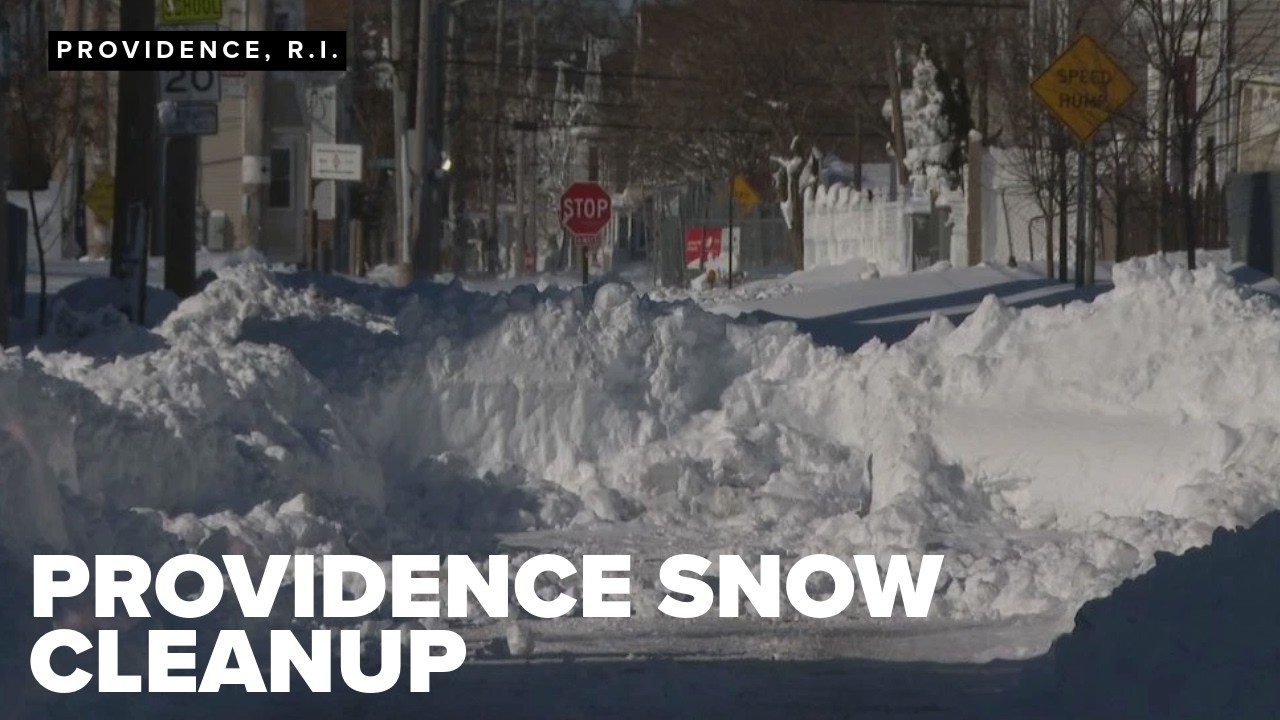 Providence Mayor Smiley seeks help from state as he predicts multi-day snow cleanup