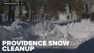 Providence Mayor Smiley seeks help from state as he predicts multi-day snow cleanup