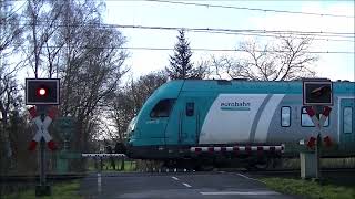 Bahnübergang Westenberg (Bad Bentheim) // German Railroad crossing // Spoorwegovergang