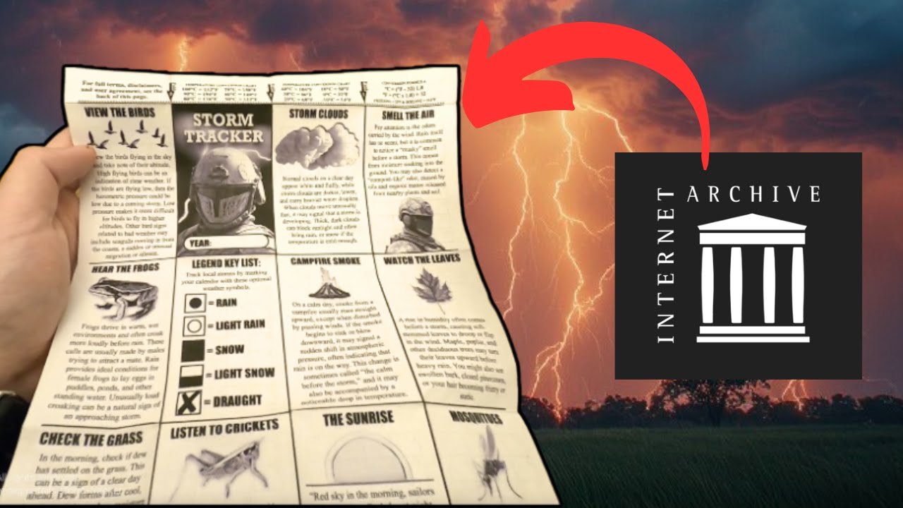 Storm Tracker Survival Guide - Free Download & Print
