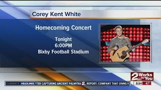Corey Kent White performs live in studio