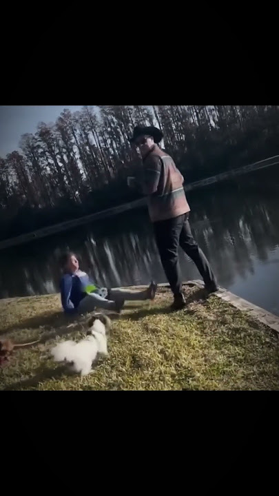 Guy fishing gets interrupted by a Karen #phonk #sigma #fishing #humbled