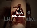 A little mistake...