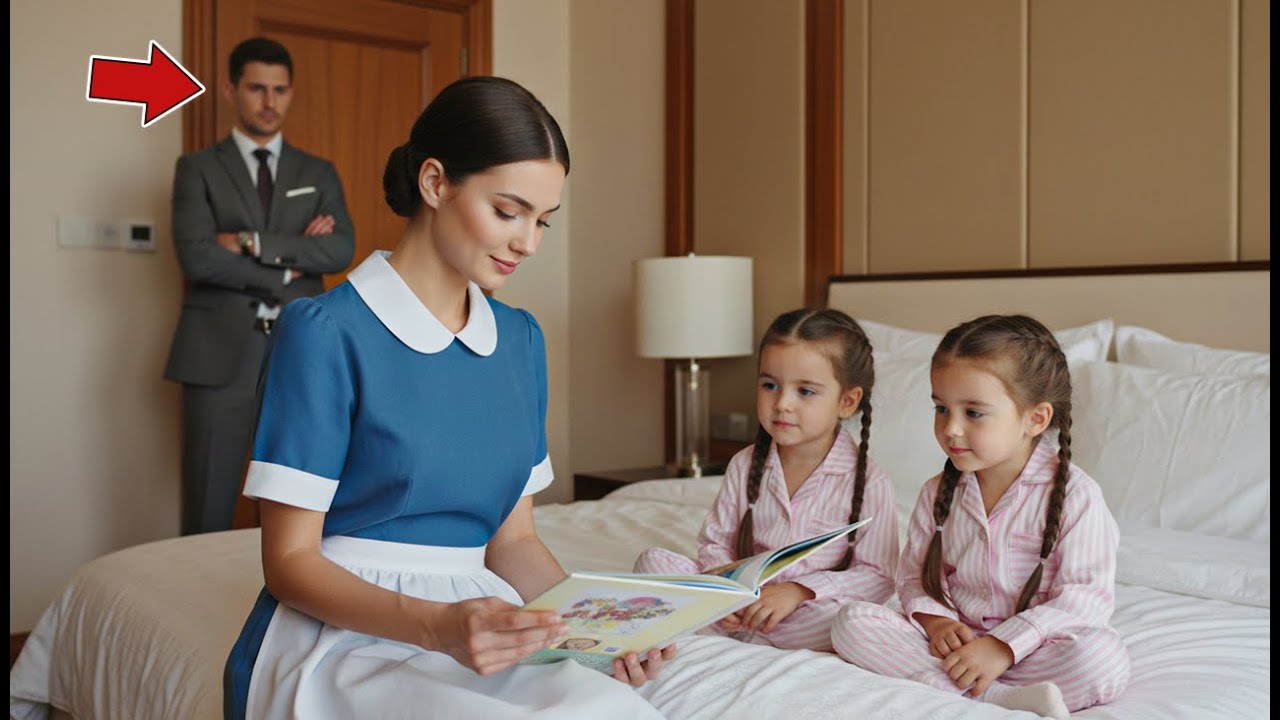 Les filles du milliardaire restaient silencieuses… jusqu’à l’arrivée de la femme de ménage