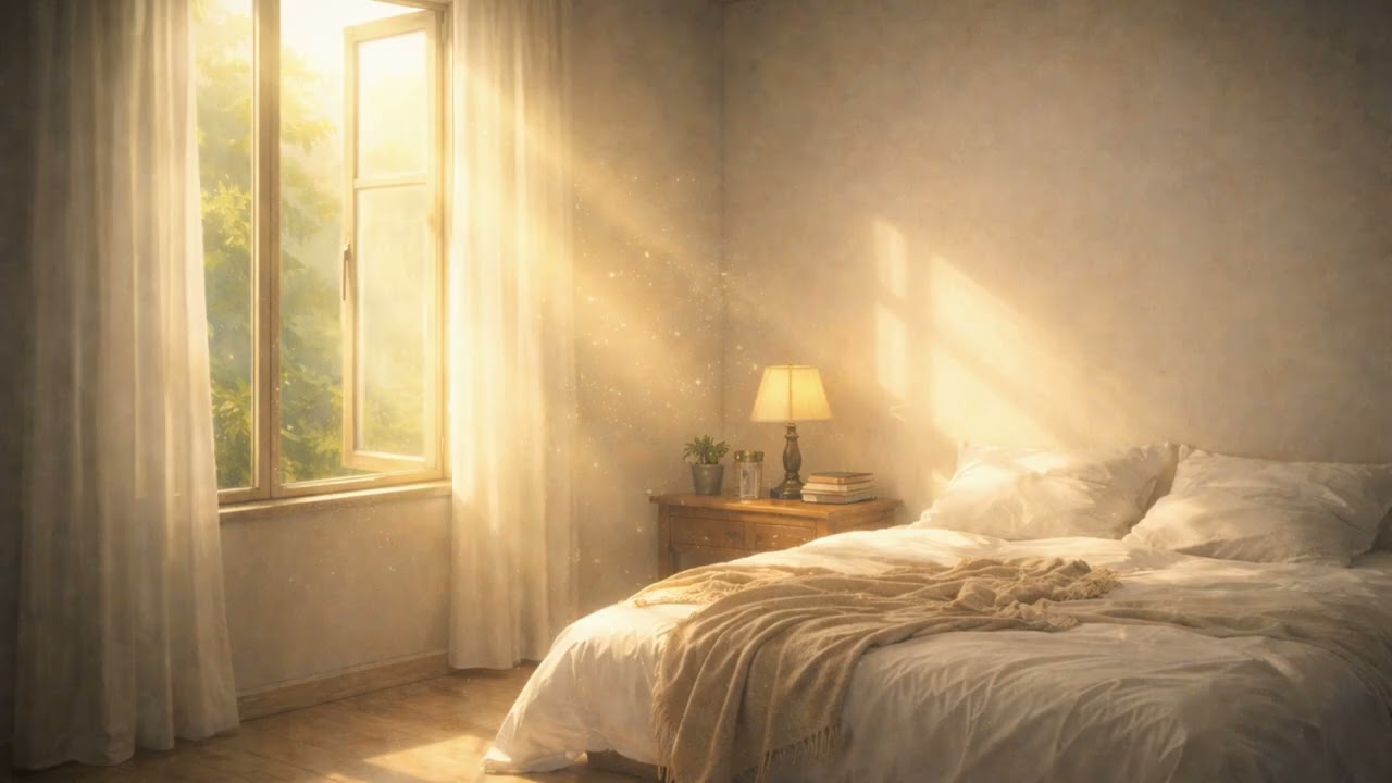 햇살이 흐르는 하얀 아침 | Calm Morning Music for a Gentle Beginning