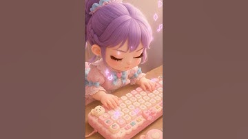 Sweet & Speedy Typing! 🍭 Keyboard ASMR Edit | buildup before the drop | 3 cute hunter babies 🍼