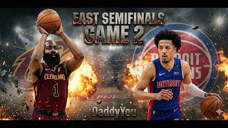East Semifinals Game 2 – Last Two Minutes: Cleveland Cavaliers vs Detroit Pistons 🔥