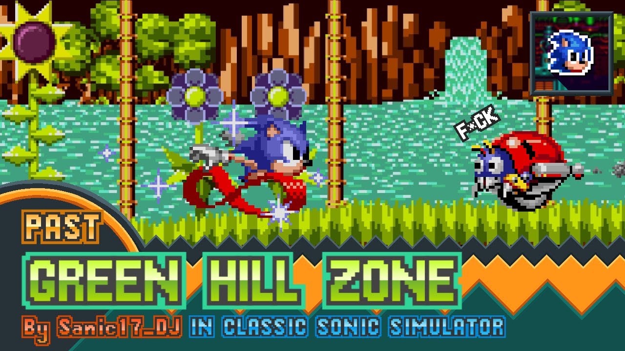 CSS V12 - CD-Fied Green Hill Zone "Past" - All Acts Playthrough! (Levels by Sanic17_DJ)
