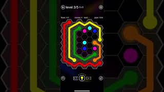 Flow Free Hexes Daily Puzzles 19 May 2022 #app #flowfree #gameplay #games screenshot 5