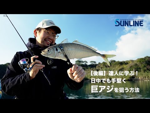 アジングの達人に学ぶ！デイゲームでも巨大アジを釣る方法