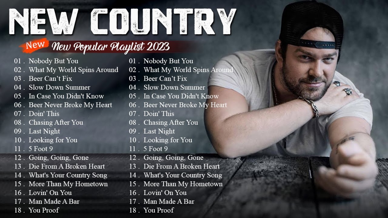 Hot New Country Songs 2023 Blake Shelton, Luke Combs, , Niko Moon