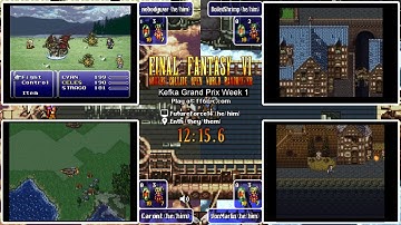 Final Fantasy VI Worlds Collide Kefka Grand Prix - Week 1, Race 1