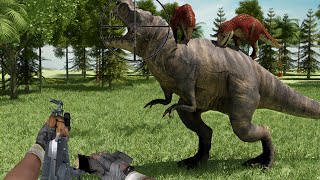 Jurassic Hunter - Dinosaur Safari Animal Sniper Android Gameplay screenshot 1