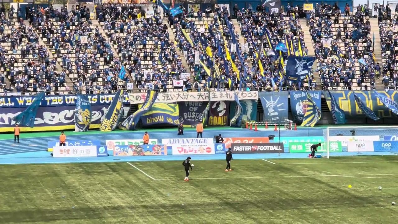 大分トリニータGK入場