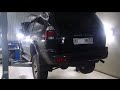 Замена катализаторов на пламегасители Mitsubishi Pajero. Москва.