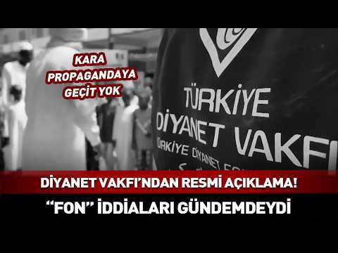 Response from the Türkiye Diyanet Foundation regarding "fund" allegations! #news