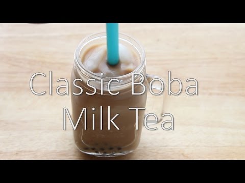 Classic Boba Milk Tea Recipe