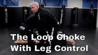 Gi Chokes 9   The Loop Choke With Leg Control