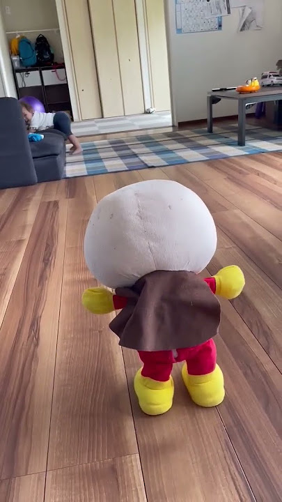 しゃべるアンパンマンに怖いみたい😂😂😂#mygrandson #anpanman #jojackjapanlolamiyazaki