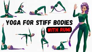 8 Minutes Satisfying Yoga With Rumi Frog Pose Mindful Yoga For Kids.