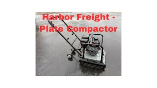 Harbor Freight - Central Machinery - Plate Compactor
