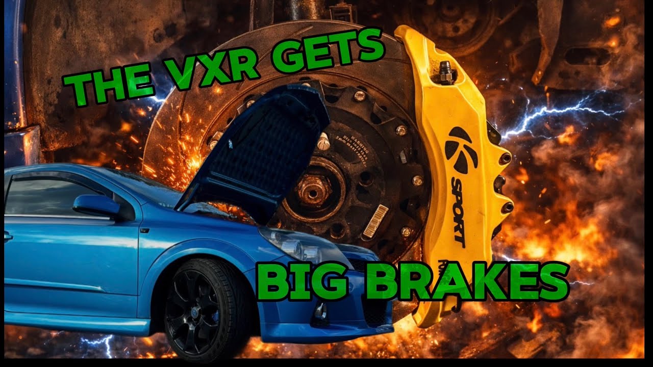 Крис установил тормоза K Sport на свой VXR.