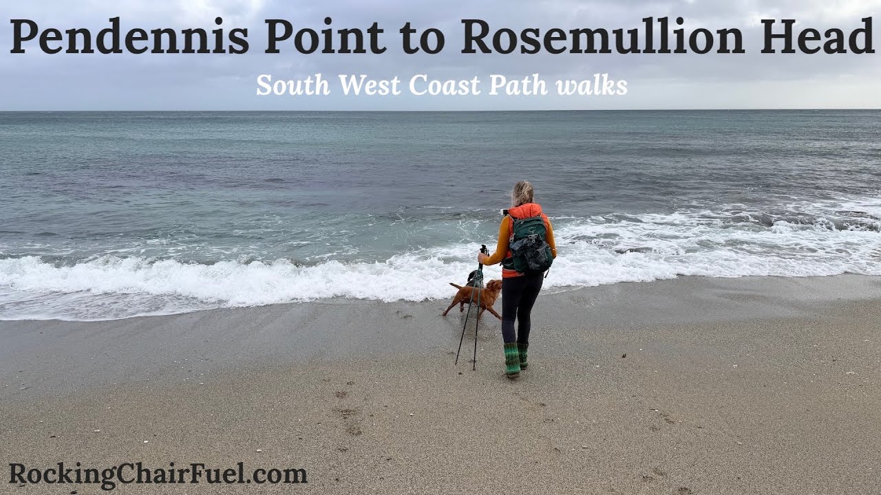 Пешеходные маршруты по юго-западному прибрежному маршруту от пляжа Гиллингваз до мыса Роземуллион.