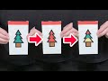 次々と色が変わるクリスマスツリー　マジック2ネタ種明かし　2 Color Changing Christmas Tree Magic Tricks with Tutorial.