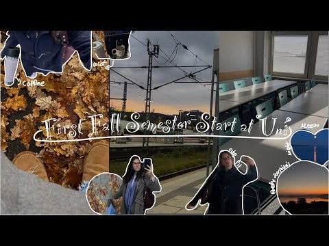 🎓🍂FIRST FALL SEMESTER AT UNI| orientation week, starting uni, early mornings, getting ready, haul