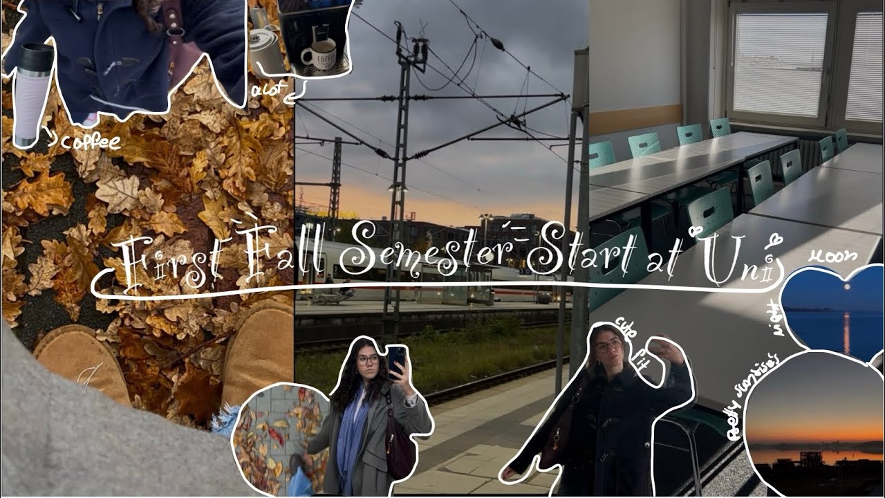 🎓🍂FIRST FALL SEMESTER AT UNI| orientation week, starting uni, early mornings, getting ready, haul