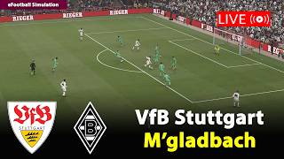 VfB Stuttgart gegen Borussia Mönchengladbach | Bundesliga 26/27 | eFootball PES21 Simulation