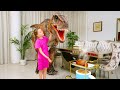 恐竜がいっぱい!🦖✨|恐竜と一緒に冒険に出かけよう!