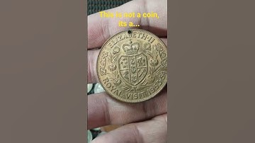 This is not a coin... #collectibles #rare #medal #queen