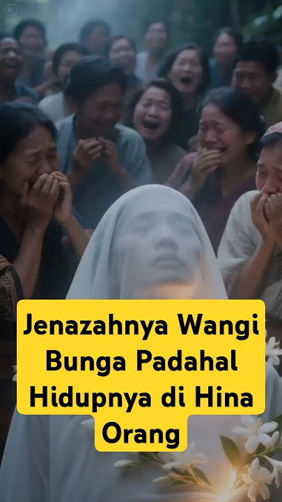 Jenazahnya wangi bunga padahal hidupnya dihina orang #kisahnyata #kisahinspiratif  #shortvideo