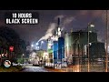 Industrial factory sounds  oil refinery ambience  white noise for relaxing focus or sleeping