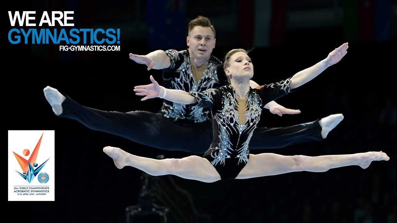 2018 Acrobatic Worlds, Antwerp (BEL) - Highlights MIXED PAIR FINAL - We Are Gymnastics !