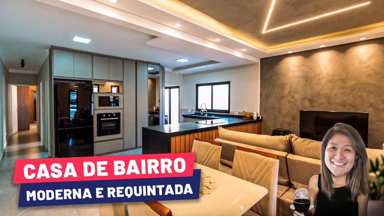 CASA DE BAIRRO MODERNA E REQUINTADA por R$ 537.000,00 | Imóvel no Jd Madre Paulina em Salto/SP