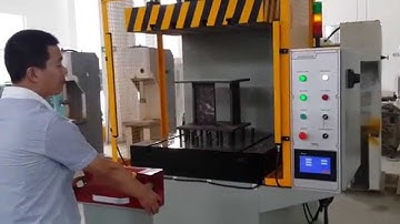 C frame deep drawing hydraulic press 160 tons from ACCURL