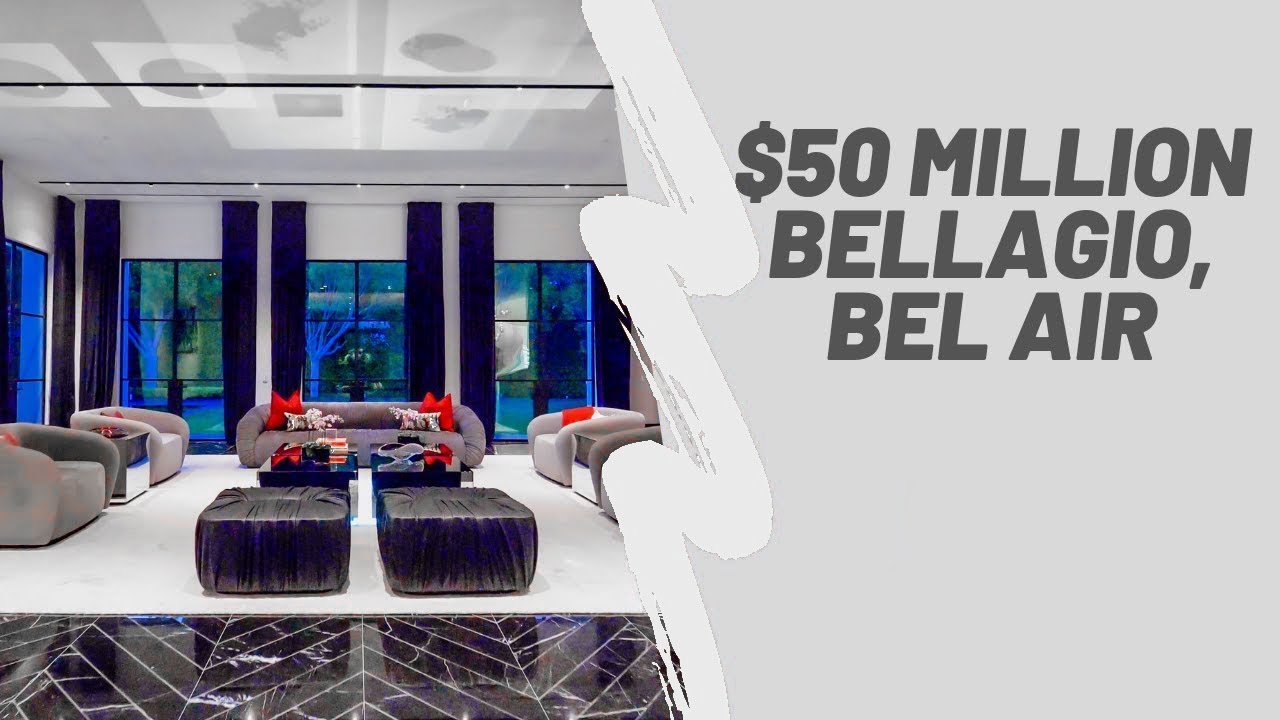 $50 Million Mansion in Bel Air with LA Skyline -- Lifestyle Production Group