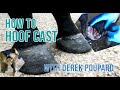 Quick Hoof Casting Demo by Derek Poupard at Godolphin, Newmarket
