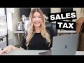 How I Collect &amp; Calculate Sales Tax For My Candle Business (very important to know!)