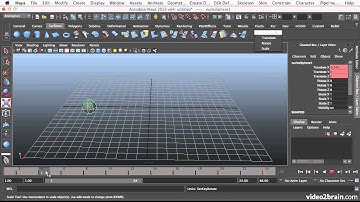 Learning Autodesk Maya 2013: A Video Introduction. File 09 02 Maya 2013