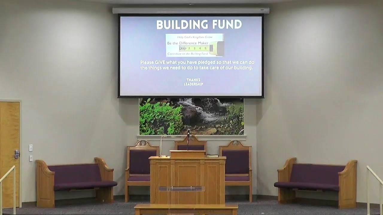 Avondale Church of Christ Live Stream - Bro. Ralph Williams - 7/7/19 11 am