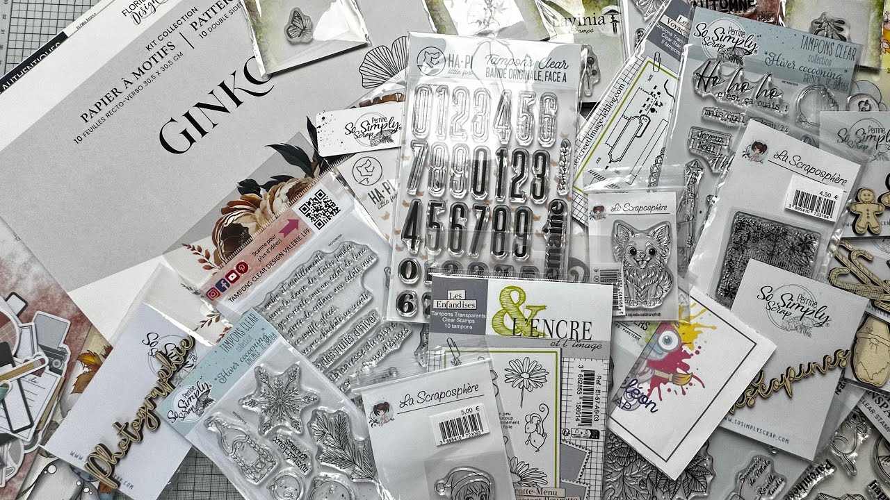 Haul salon Scrap and co83 nov. 2025 🤩Que du bonheur 🥰