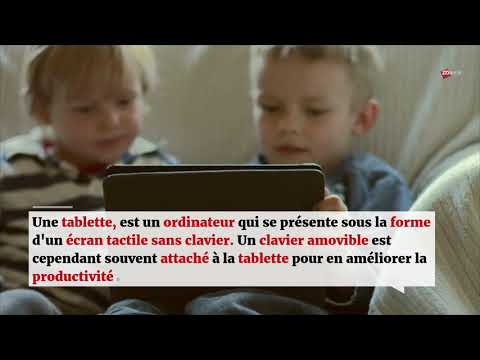 Vidéo: Qu'est-ce qu'une tablette numérique ?