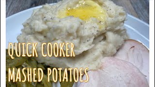 Skinny Mashed Potatoes Pampered Chef Quick Cooker