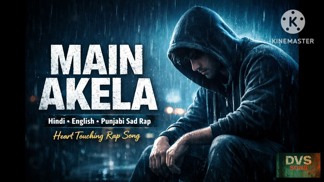 MAIN AKELA – Lonely Sad Rap Song | Hindi English Punjabi | Emotional Rap 2026